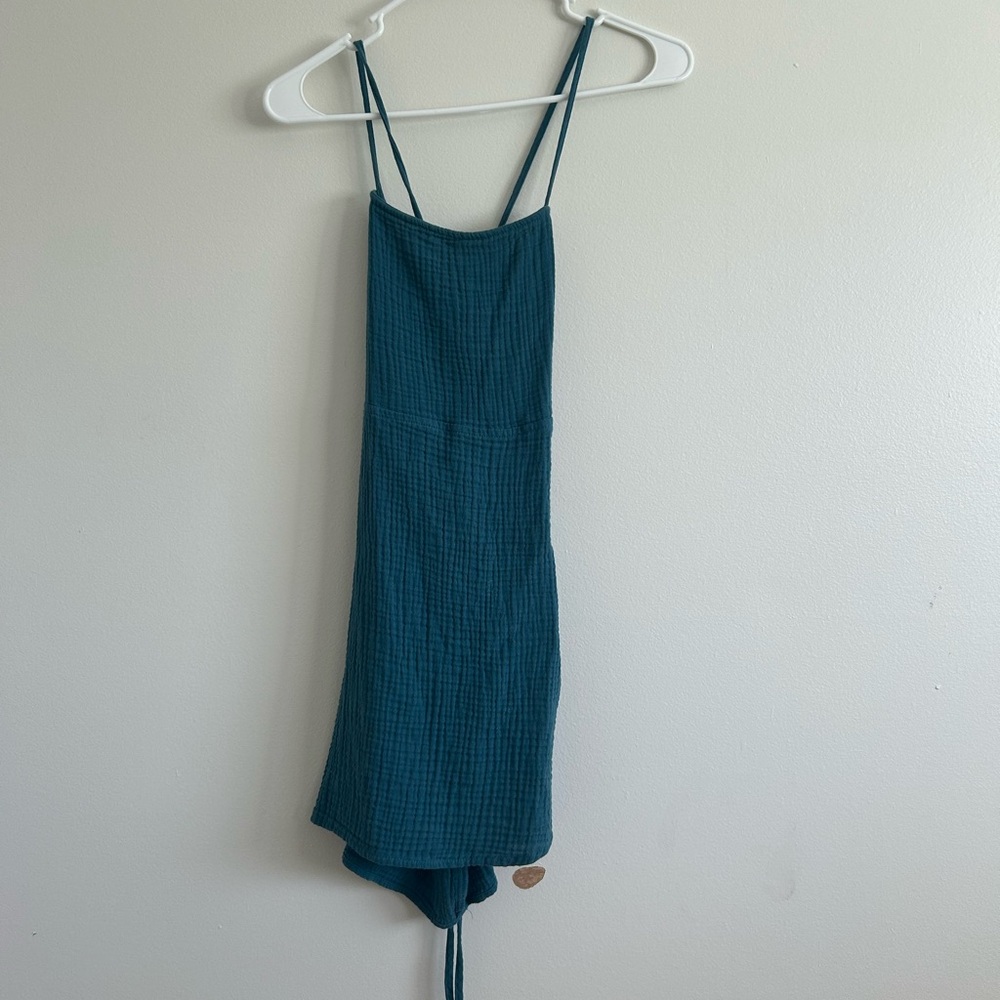 forever 21 teal dress